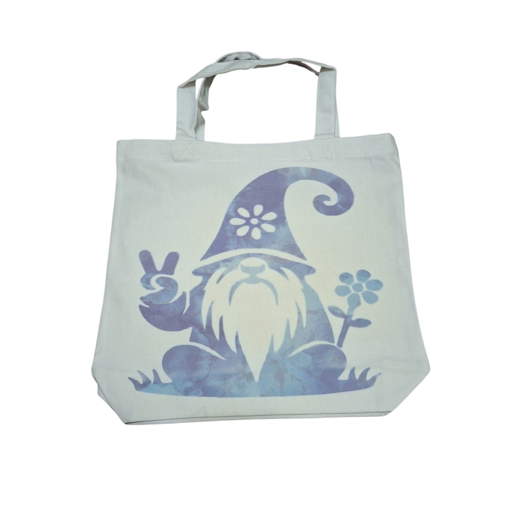 HIPPIE GNOME "GNOMENCLATURE" HANDCRAFTED TOTE